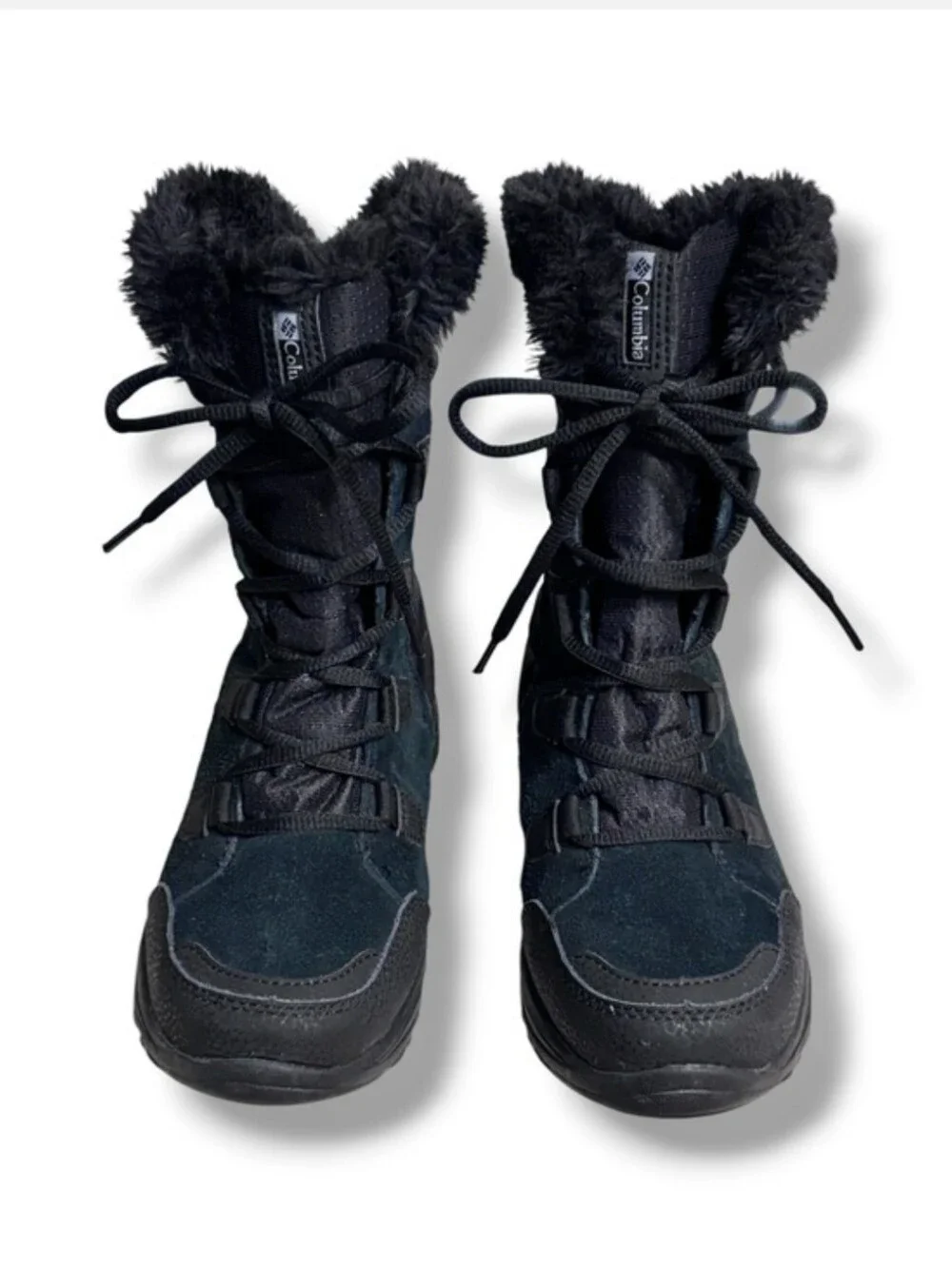 COLUMBIA Black Ice Maiden II Waterproof Insulated Winter Boots Size 5
